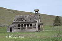 Old schoolhouse near The Dalles, OR