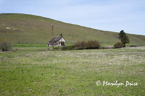 Old schoolhouse near The Dalles, OR