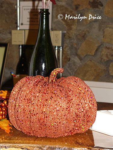 Autumn decoration, Maysara Winery, OR
