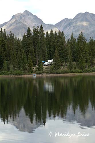 Molas Lake and mountains, Molas Lake, CO