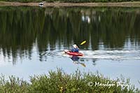 Kayaker at Molas Lake, CO