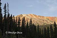 Red Mountain from Corkscrew Gulch, near Ouray, CO