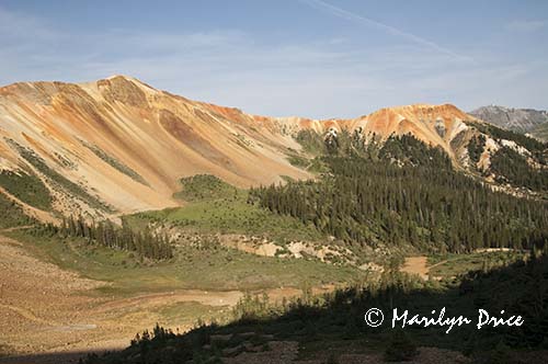 Red Mountain from Corkscrew Pass, near Ouray, CO