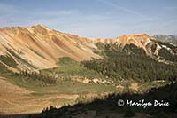 Red Mountain from Corkscrew Pass, near Ouray, CO