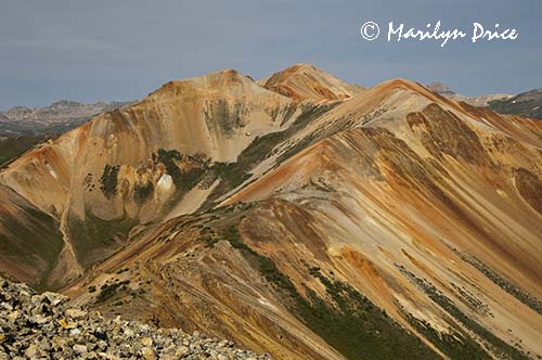 Red Mountain from Corkscrew Pass, near Ouray, CO