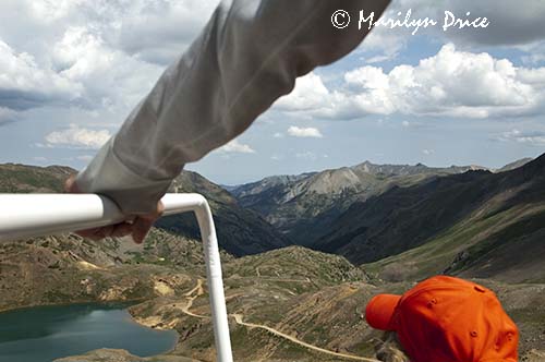Lake Como from Hurricane Pass, near Ouray, CO
