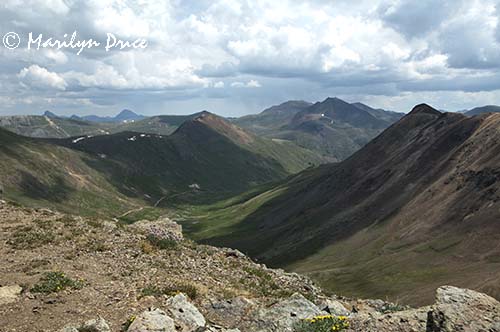 View from California Pass, near Ouray, CO