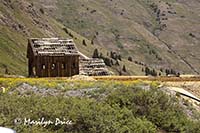 Old mining buildings, Animas Forks, near Ouray, CO