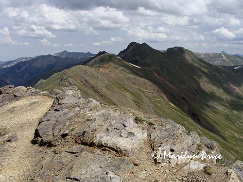 View from California Pass, near Ouray, CO