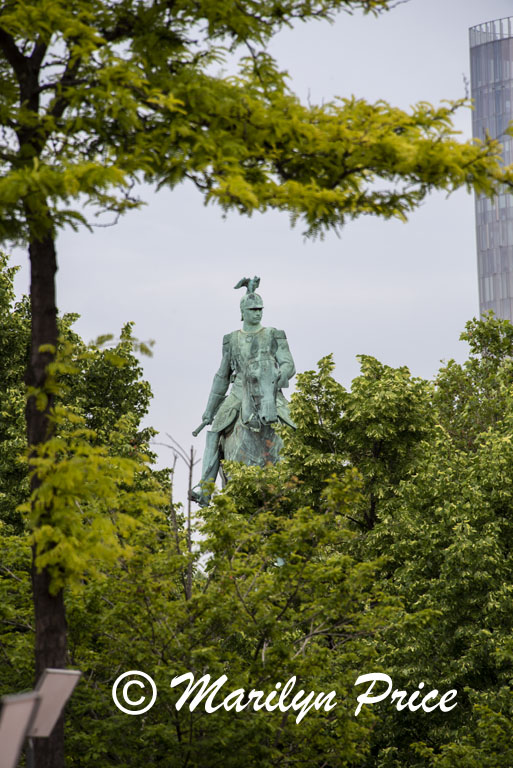 German emperor statue, Cologne, Germany