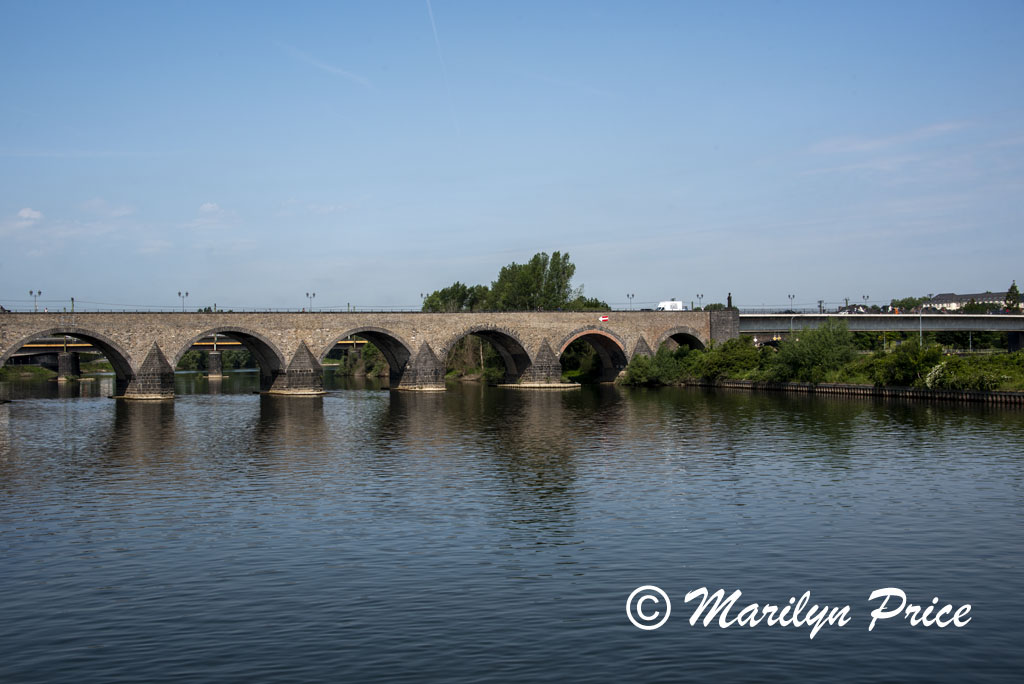 Bridge over the Moselle River, Koblenz, Germany