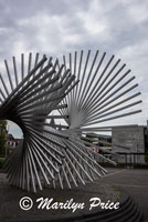 Sculpture outside the Town Hall, Mainz, Germany