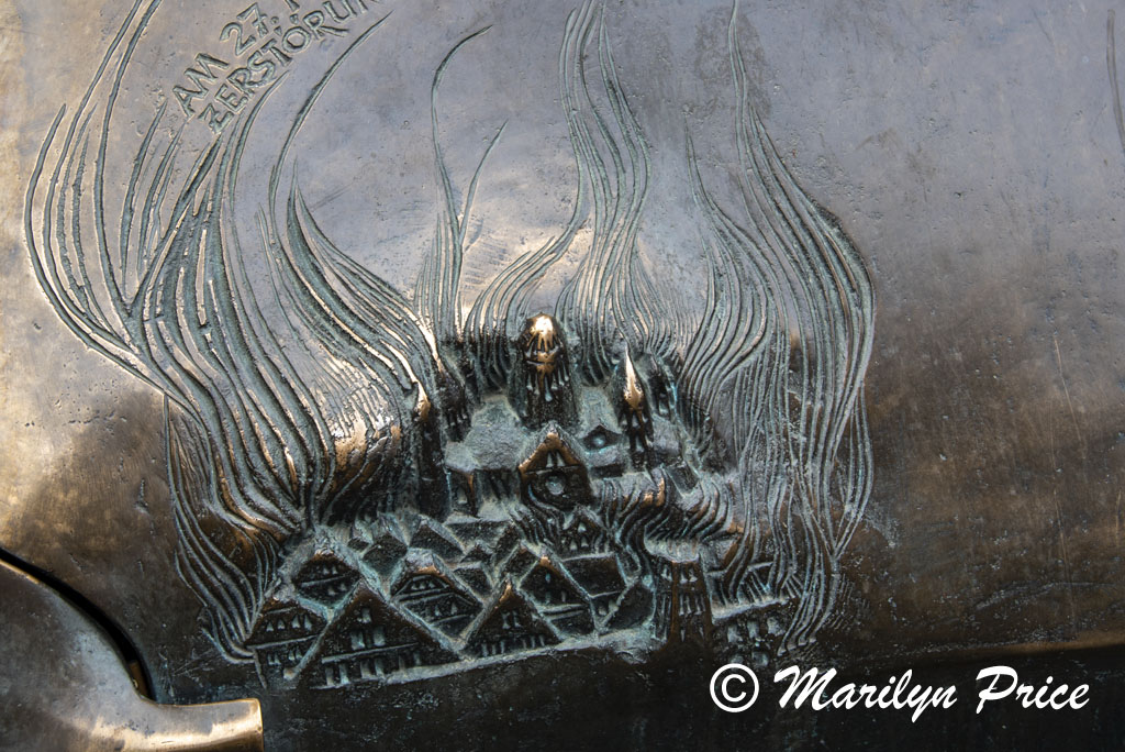 Detail of a statue, Mainz, Germany