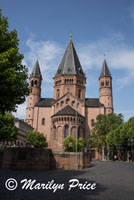 Front of the Dom (cathedral), Mainz, Germany