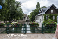 Buildings along the river, Strasbourg, France