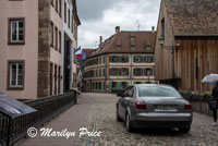 Buildings in Strasbourg, France