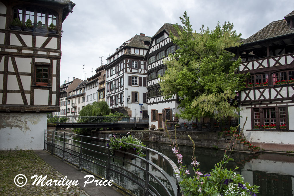Buildings along the canal, Strasbourg, France