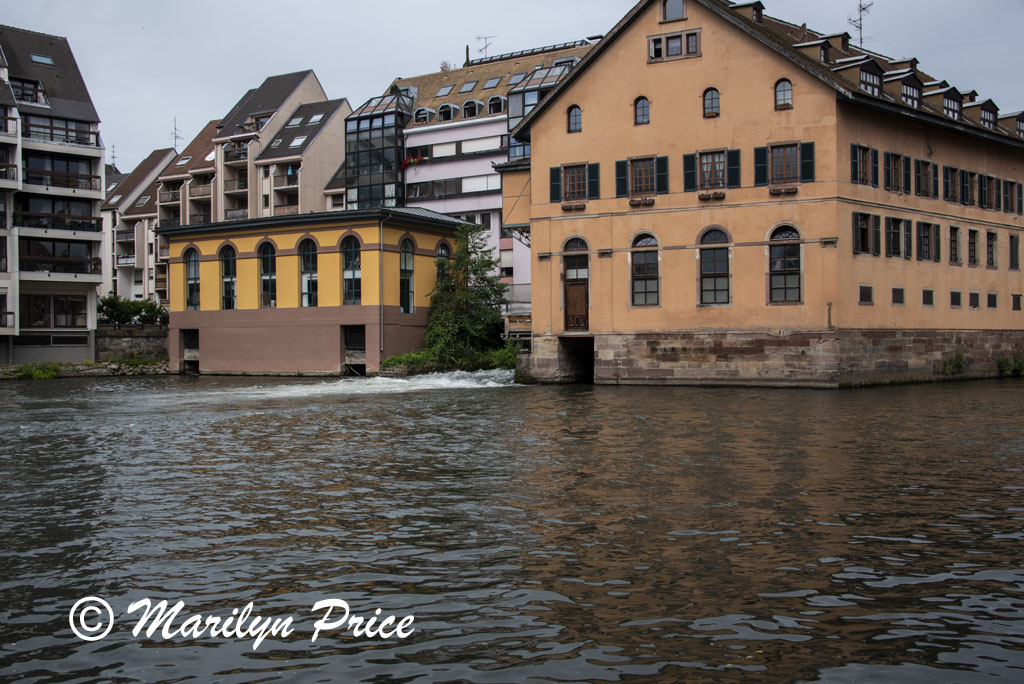 Buildings along the canal, Strasbourg, France