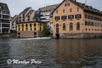 Buildings along the canal, Strasbourg, France