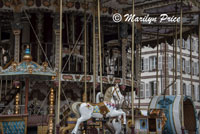 Carousel in Gutenberg Plaza, Strasbourg, France