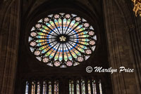 Rose window, Cathedral, Strasbourg, France