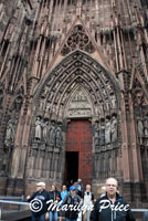 Cathedral detail, Strasbourg, France