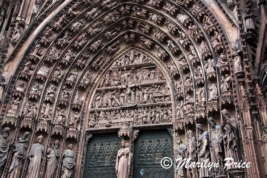 Cathedral detail, Strasbourg, France