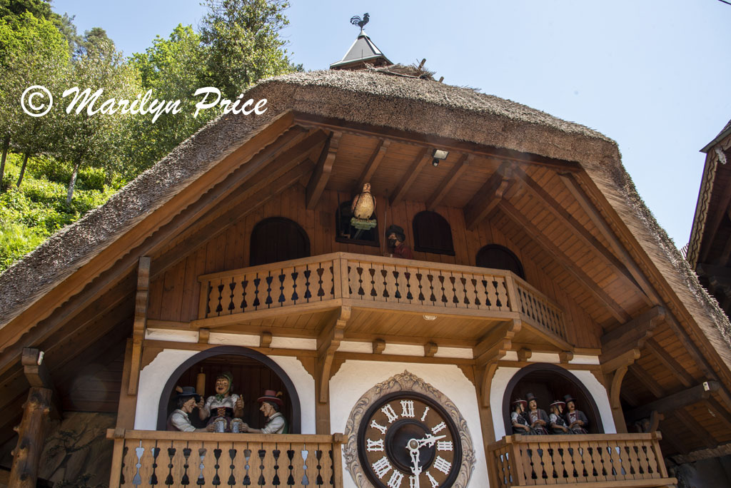 World's largest cuckoo clock, Hornberg, Germany
