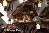 Cuckoo clocks for sale, Hornberg, Germany