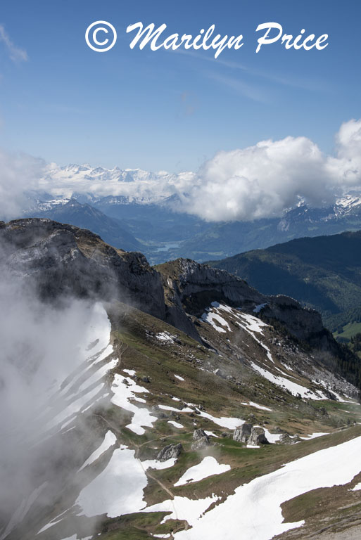 View from Mt. Pilatus, Switzerland
