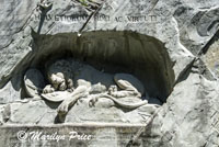 Lion carving, Lucerne, Switzerland