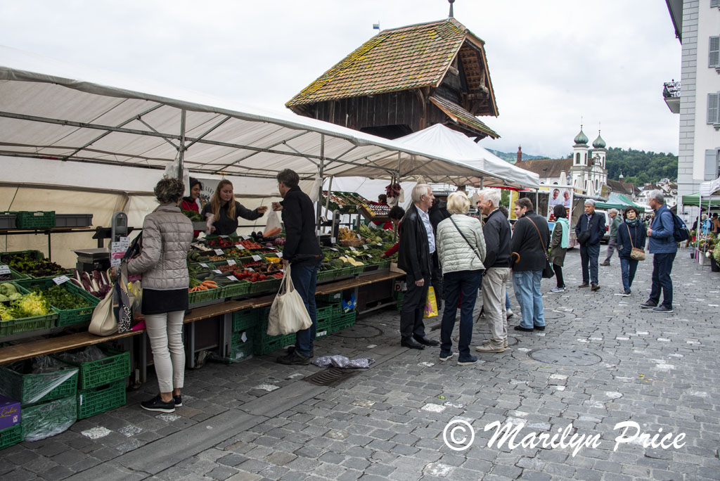 Market Day, Lucerne, Switzerland