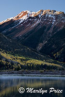Red Mountain #1 reflected in Crystal Lake, San Juan Mountains, CO