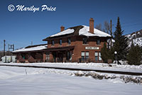 Former train station, now an art school, Steamboat Springs, CO
