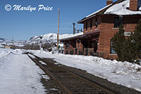 Former train station, now an art school, Steamboat Springs, CO