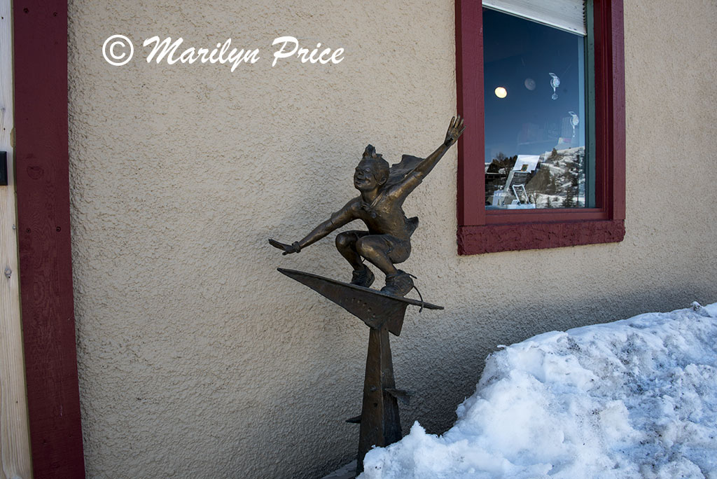Statue (street art), Steamboat Springs, CO