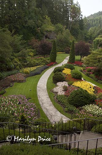 Sunken Gardens, Butchart Gardens, Victoria, BC