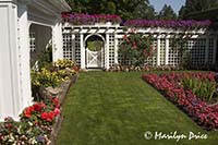 Private garden, Butchart Gardens, Victoria, BC