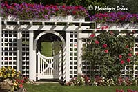 Private garden, Butchart Gardens, Victoria, BC