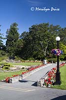 Entrance to the grounds at Government House, Victoria, BC