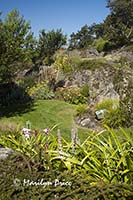Terrace garden, Government House, Victoria, BC