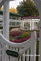Private garden, Butchart Gardens, Victoria, BC