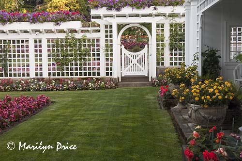 Private garden, Butchart Gardens, Victoria, BC