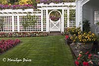 Private garden, Butchart Gardens, Victoria, BC