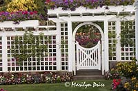 Private garden, Butchart Gardens, Victoria, BC