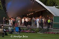Dancing in the bandstand, Concert Lawn, Butchart Gardens, Victoria, BC