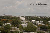Downtown Key West from the lighthouse, Key West, FL