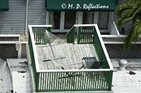 Hammock on a roof, Lighthouse Guesthouse, Key West, FL