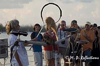 Dominique and his Flying House Cats, Mallory Square, Key West, FL
