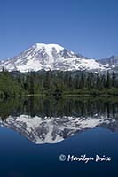 Mt. Rainier and Bench Lake